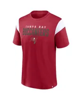 Men's Fanatics Red Tampa Bay Buccaneers Home Stretch Team T-shirt