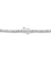 Wrapped in Love Diamond Graduated 17" Collar Necklace (1 ct. t.w.) in Sterling Silver, Created for Macy's