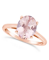 Macy's Morganite (2-1/2 ct. t.w.) Ring 14K Rose Gold