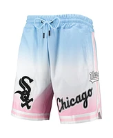 Men's Pro Standard Blue, Pink Chicago White Sox Team Logo Ombre Shorts