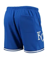 Men's Pro Standard Royal Kansas City Royals 2015 World Series Mesh Shorts