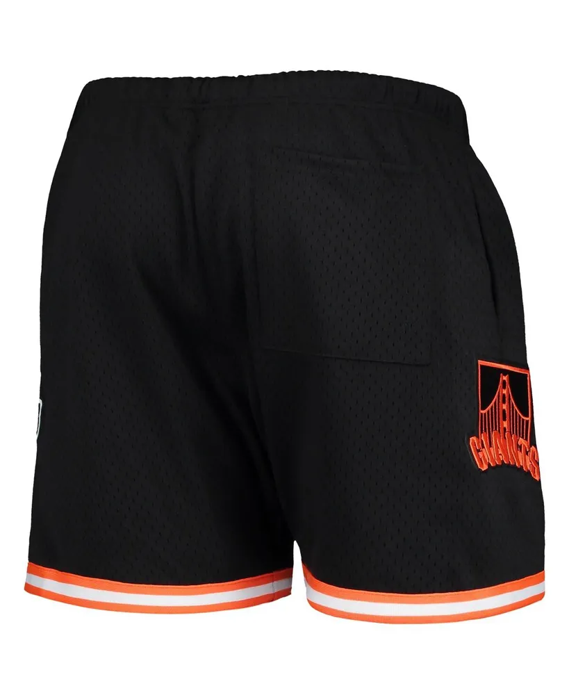 Men's Pro Standard Black San Francisco Giants 2014 World Series Mesh Shorts