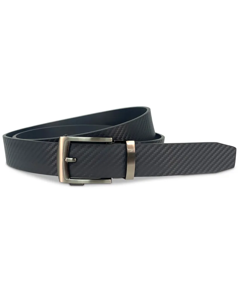 Nike Men's Acu-Fit Textured Ratchet Buckle Golf Belt