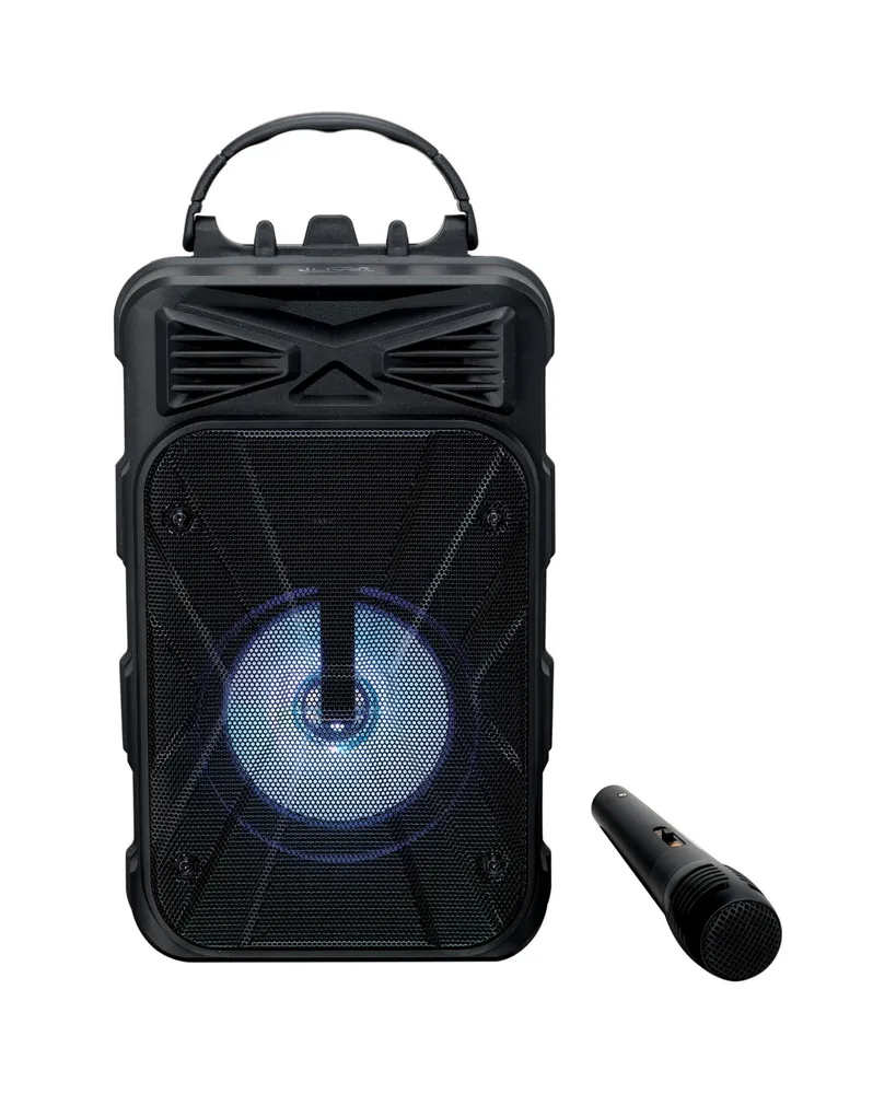 iLive Bluetooth Tailgate Party Karaoke Speaker, 5.91" x 4.84"