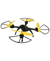 iLive Sky Rider X-11 Stratosphere Quad Copter Drone with Wi-fi Camera, 14.37" x 14.37"