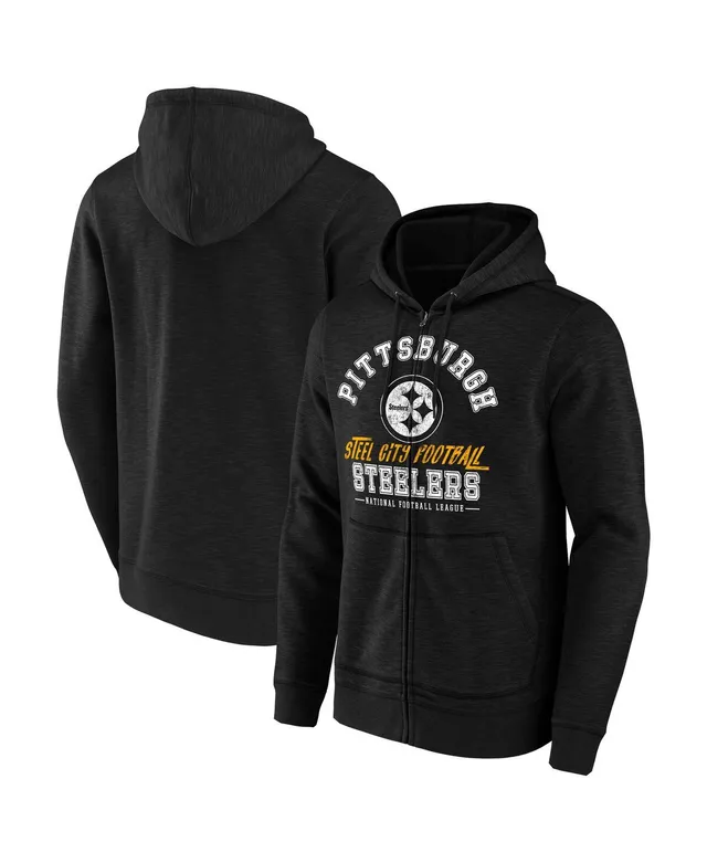 Men's NFL x Darius Rucker Collection by Fanatics Black Washington Commanders  Sponge Fleece Full-Zip Hoodie