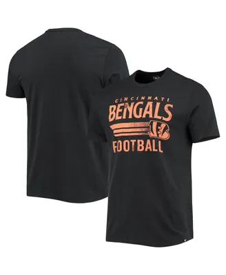 Men's '47 Brand Black Cincinnati Bengals Conrider Franklin T-shirt
