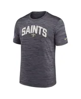 Men's Nike New Orleans Saints Velocity Athletic Stack Performance T-shirt