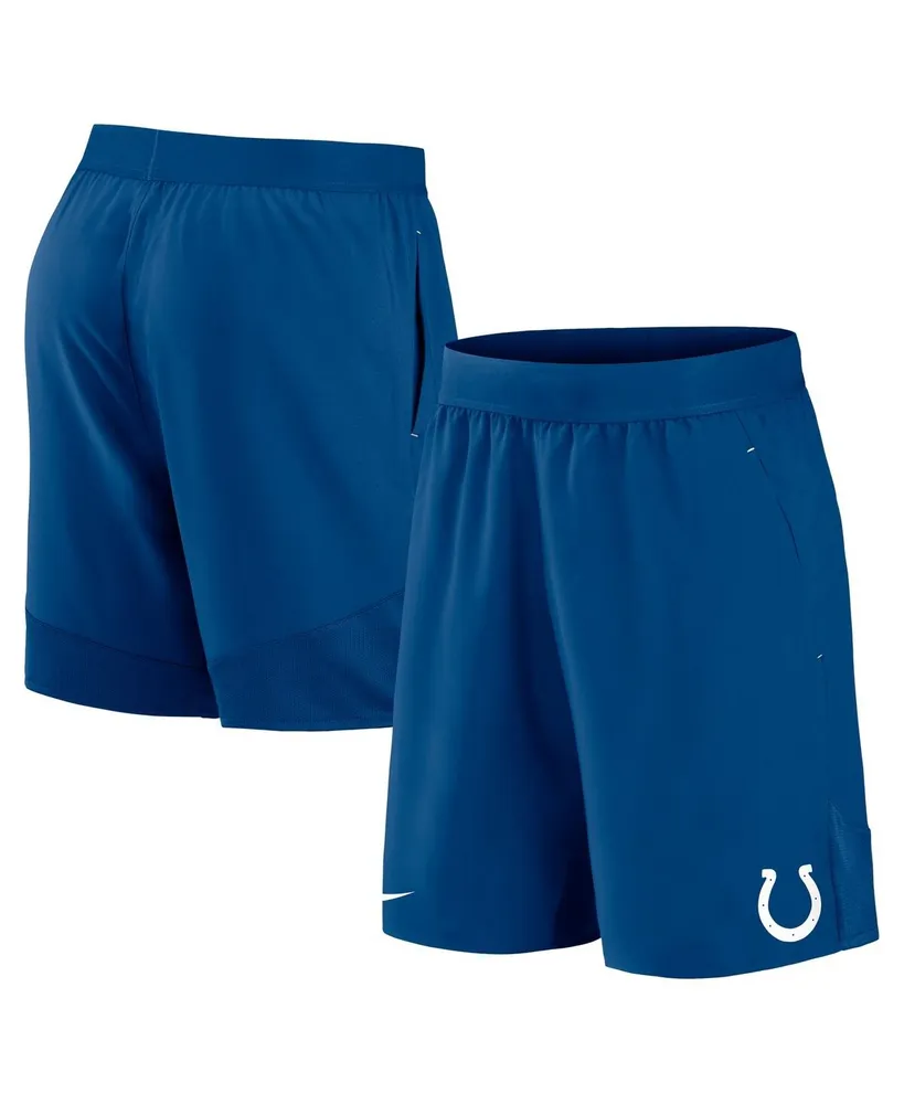 Men's Nike Royal Indianapolis Colts Stretch Woven Shorts