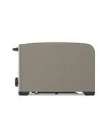 Solac My Toast Ii Legend Stainless Steel 2-Slice Toaster - Dark Brushed Stainless