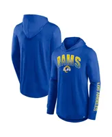 Men's Fanatics Royal Los Angeles Rams Front Runner Pullover Hoodie