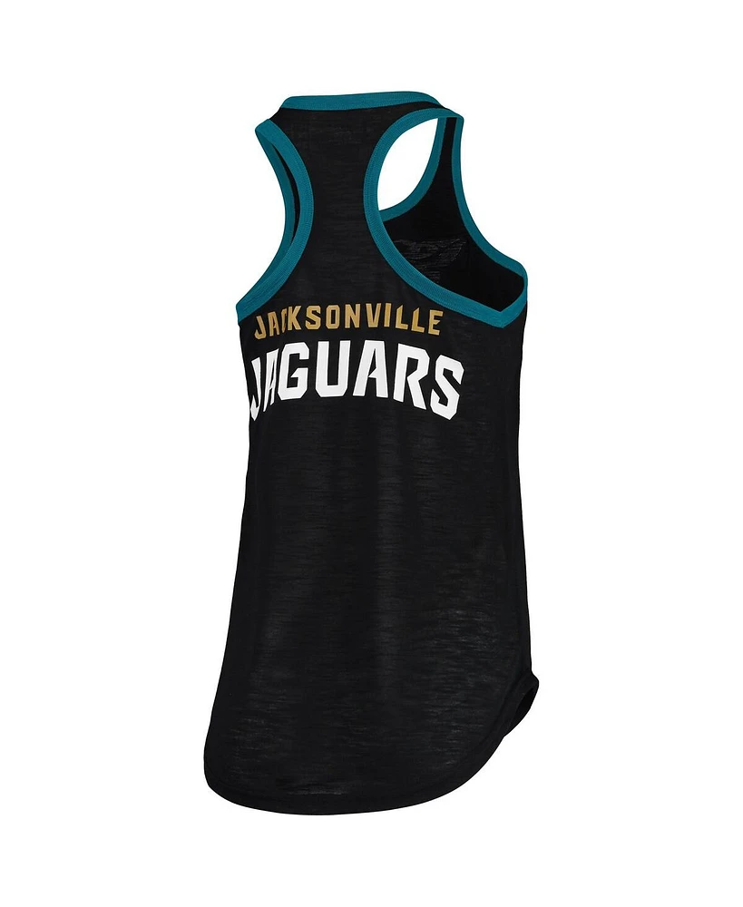 Women's G-iii 4Her by Carl Banks Black Jacksonville Jaguars Tater Tank Top