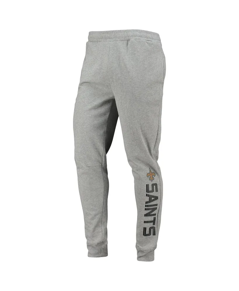 Men's Msx by Michael Strahan Heathered Gray New Orleans Saints Jogger Pants