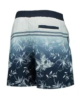 Men's G-iii Sports by Carl Banks Navy New England Patriots Island Volley Swim Shorts