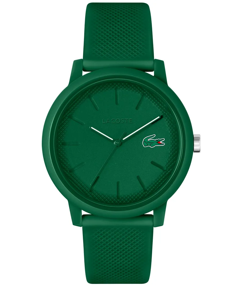 Lacoste Men's L.12.12 Silicone Strap Watch 42mm