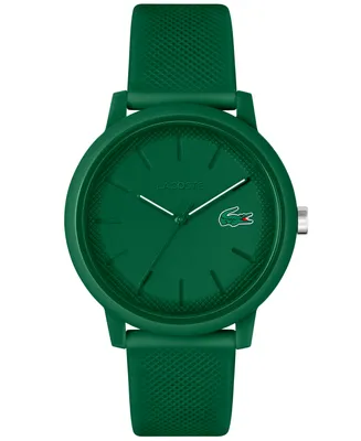 Lacoste Men's L.12.12 Silicone Strap Watch 42mm