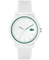 Lacoste Men's L.12.12 Silicone Strap Watch 42mm