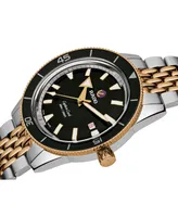 Rado Men's Swiss Automatic Captain Cook Two Tone Stainless Steel Bracelet Watch 42mm