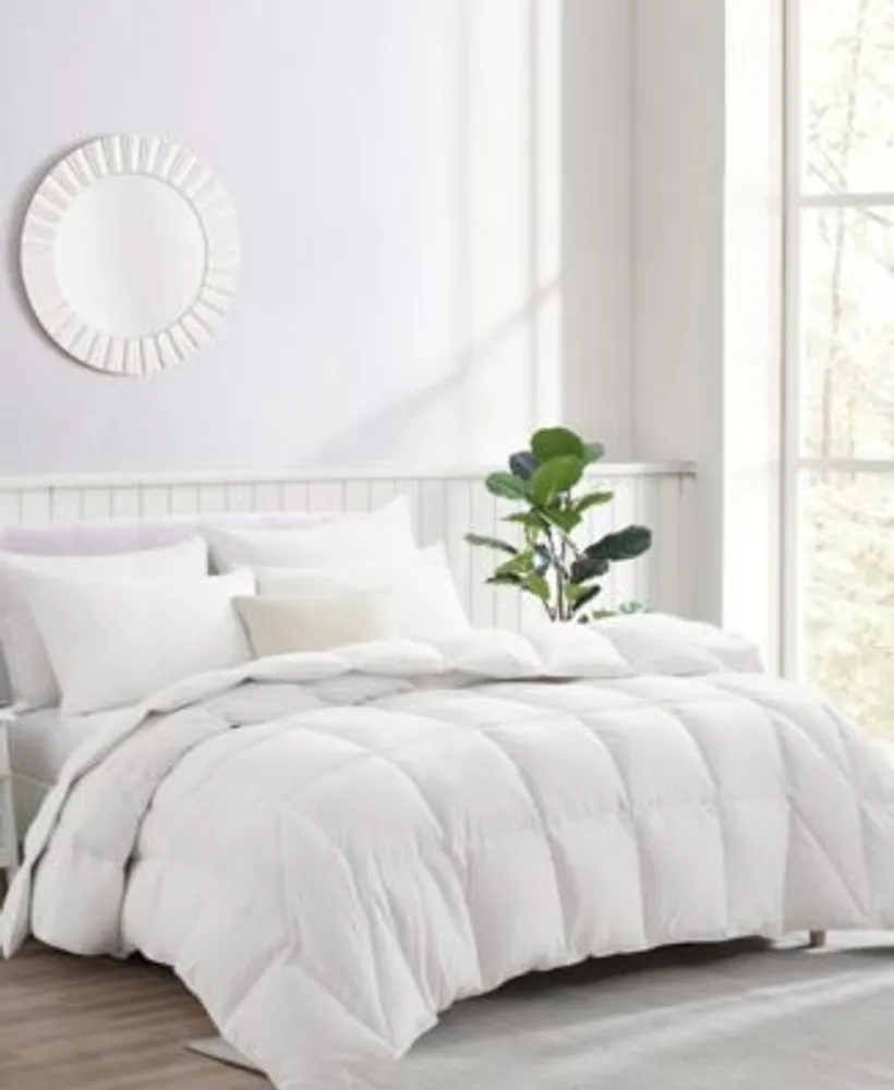 Unikome Medium Warmth White Goose Feather Fiber Comforters