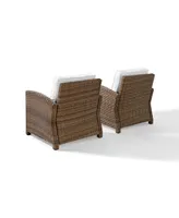 Bradenton 2 Piece Outdoor Armchair Set Sunbrella