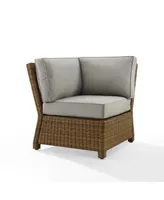 Bradenton Outdoor Wicker Sectional Corner Chair