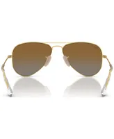 Ray-Ban Jr Kids Polarized Sunglasses, RJ9506 (ages 7-10) - Gold
