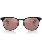 Ray-Ban RB8327M Scuderia Ferrari Collection 53 Unisex Polarized Sunglasses