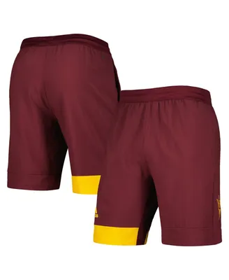 Men's adidas Maroon Arizona State Sun Devils Aeroready Training Shorts