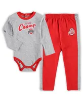 Infant Boys and Girls Heathered Gray