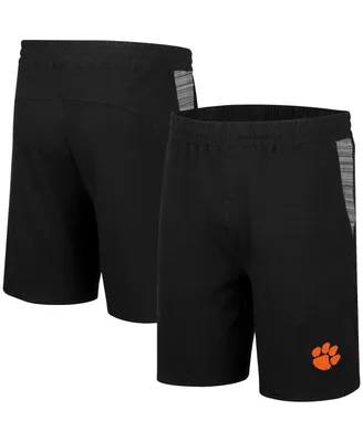 Men's Colosseum Black Clemson Tigers Wild Party Shorts