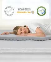 Dream Serenity Cool Point 3" Memory Foam Mattress Topper