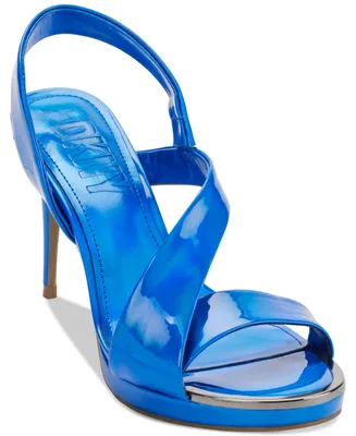 Dkny Women's Diva Asymmetrical Slingback Stiletto Sandals