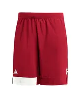 Men's adidas Scarlet Rutgers Knights Aeroready Training Shorts