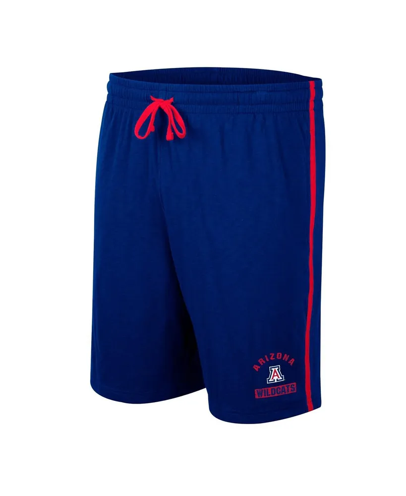 Men's Colosseum Navy Arizona Wildcats Thunder Slub Shorts