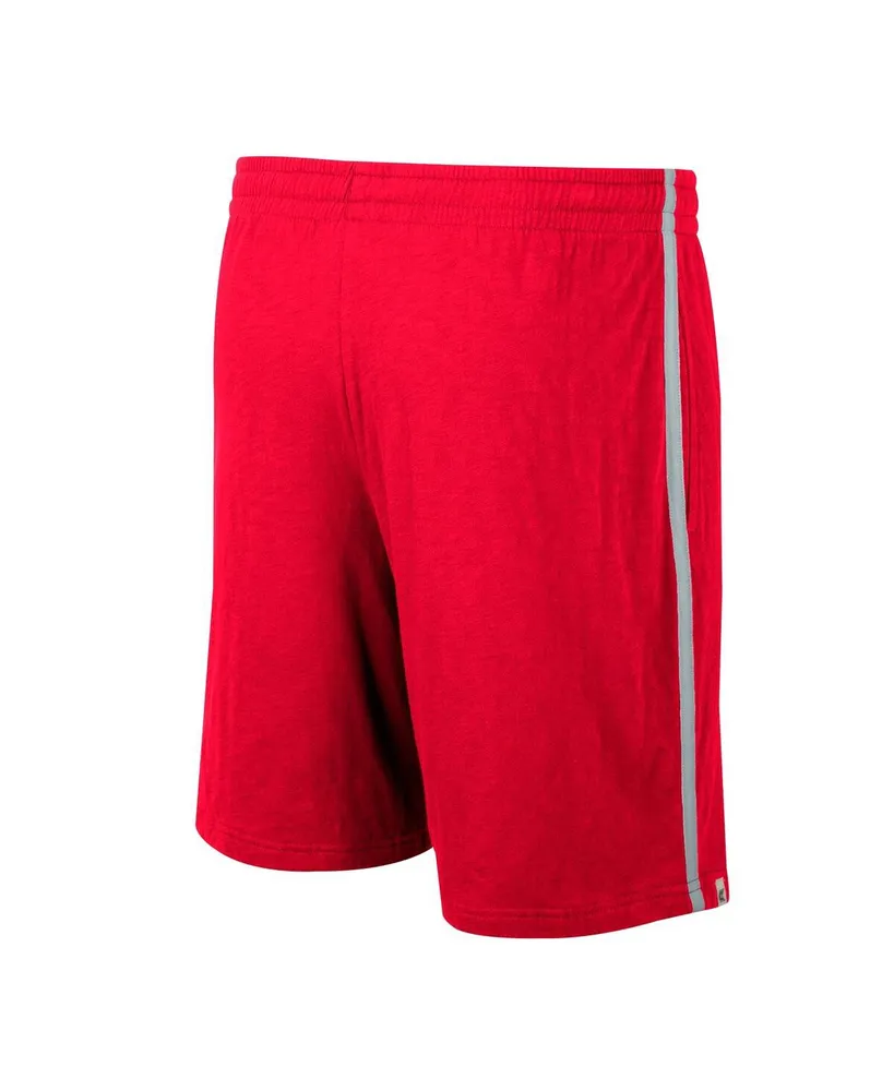 Men's Colosseum Scarlet Ohio State Buckeyes Thunder Slub Shorts