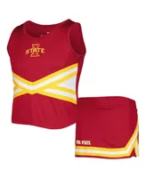 Big Girls Colosseum Cardinal Iowa State Cyclones Carousel Cheerleader Set