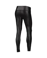 Women's ZooZatz Black Oklahoma Sooners Shine Liquid Leggings