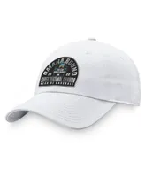 Men's Top of the World White Auburn Tigers 2022 Ncaa Men's Baseball Super Regional Champions Locker Room Adjustable Hat