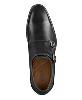 Johnston & Murphy Men's Danridge Double Buckle Monk Dress Shoes