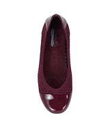 Baretraps Women's Mia Cap Toe Ballet Flats