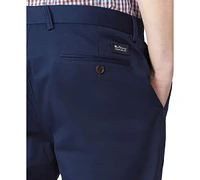 Ben Sherman Men's Slim-Fit Stretch Five-Pocket Branded Chino Pants