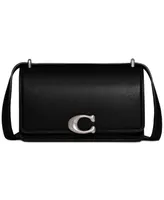 Coach Luxe Refined Calf Leather Bandit Crossbody Bag