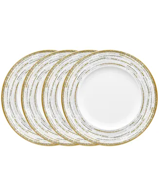 Noritake Haku Set of 4 Accent Plates, Service For 4