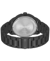 Hugo Boss Men's Grip Black Ionic Plated Steel Bracelet Watch, 46mm