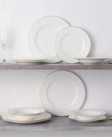 Noritake Accompanist Set of 4 Dinner Plates