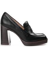 Journee Collection Women's Ezzey Block Heel Loafers