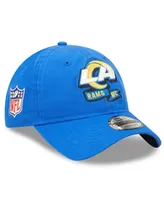 Men's New Era Royal Los Angeles Rams Otc 2022 Sideline 9TWENTY Adjustable Hat