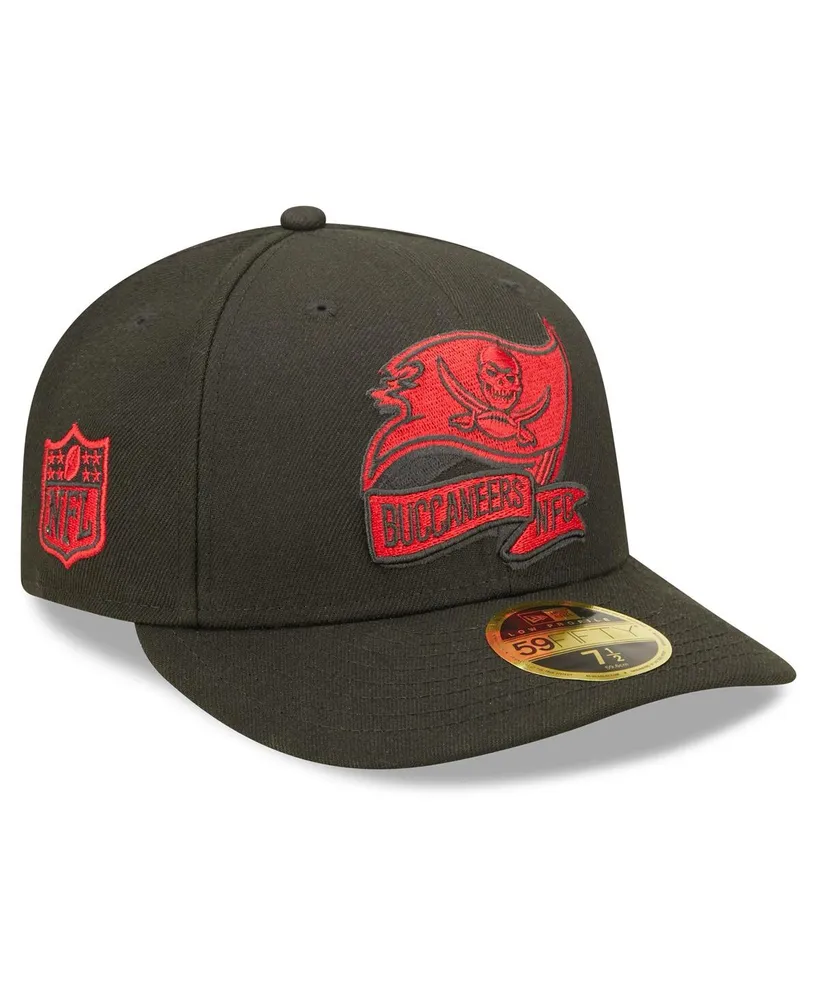 Men's New Era Red Tampa Bay Buccaneers Omaha Low Profile 59FIFTY