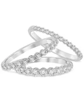 Diamond Band Collection In 14k Gold Or White Gold