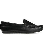 Journee Collection Women's Halsey Perforated Loafers